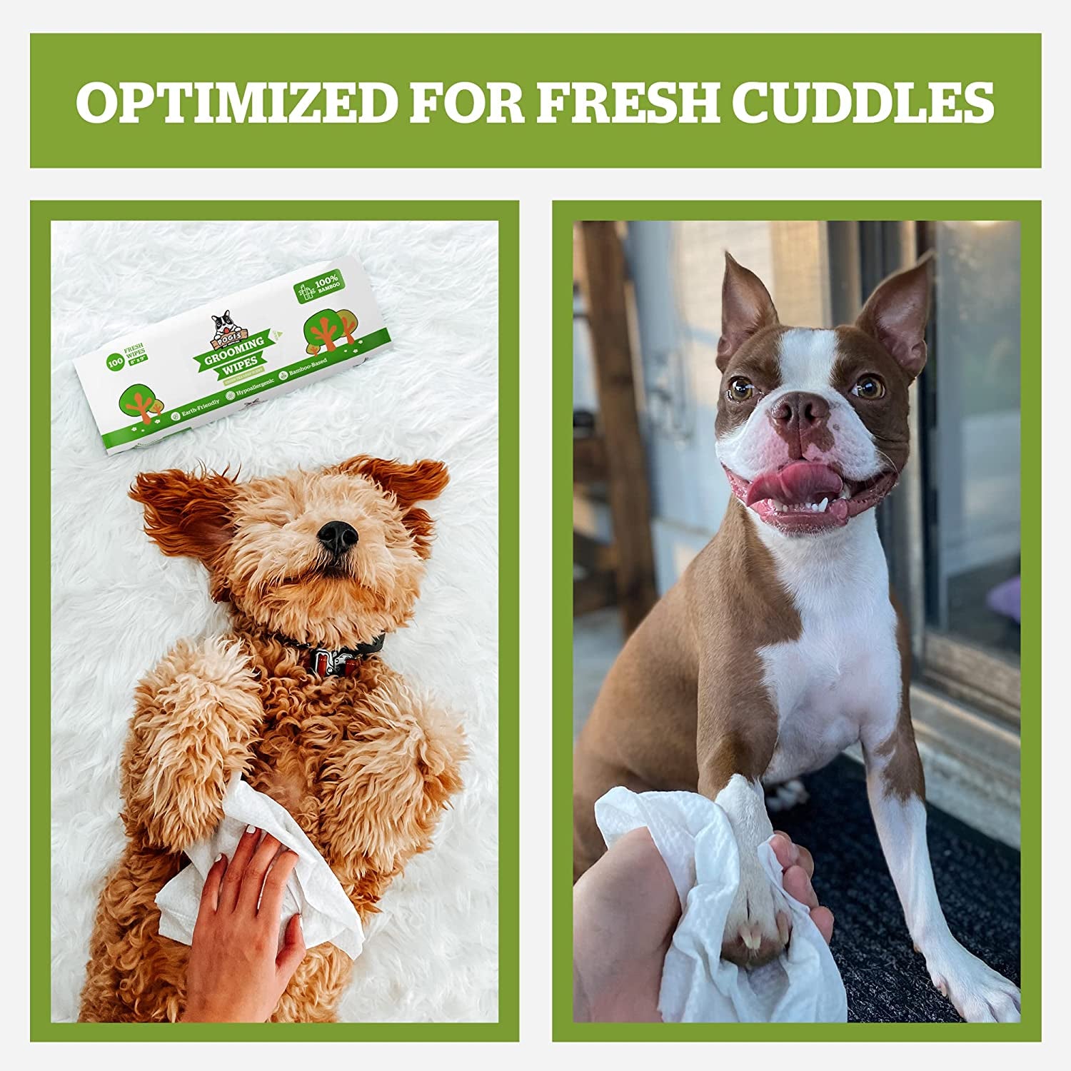 Pogi’S Dog Grooming Wipes 