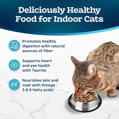 Tastefuls Indoor Natural Adult Dry Cat Food, Chicken 15Lb Bag