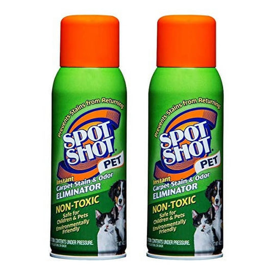 Pet Instant Carpet Stain & Odor Eliminator Spray, 14 Oz (Pack of 2)