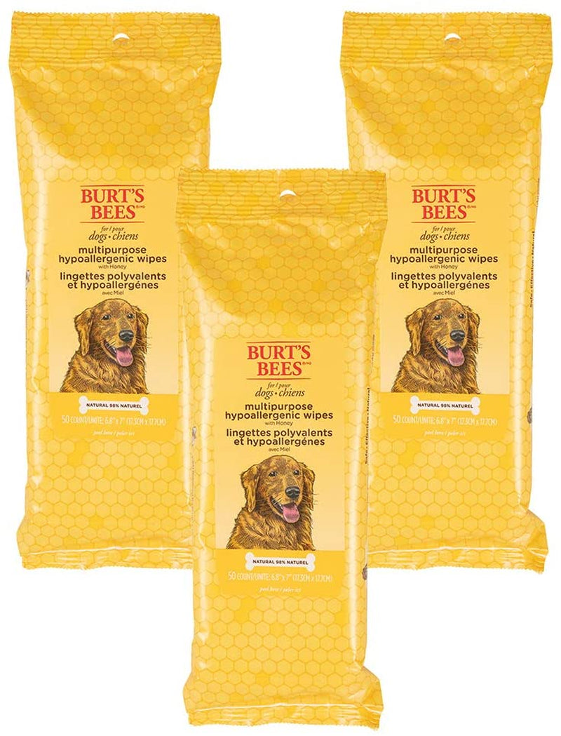 Multipurpose Dog Wipes with Honey