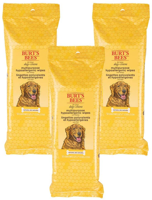 Multipurpose Dog Wipes with Honey
