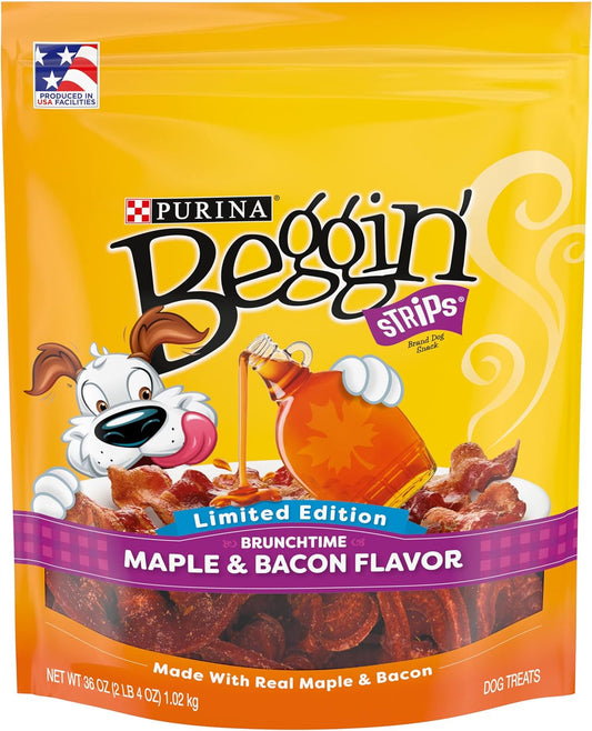 Soft Dog Treats, Maple & Bacon Flavor - 36 Oz. Pouch