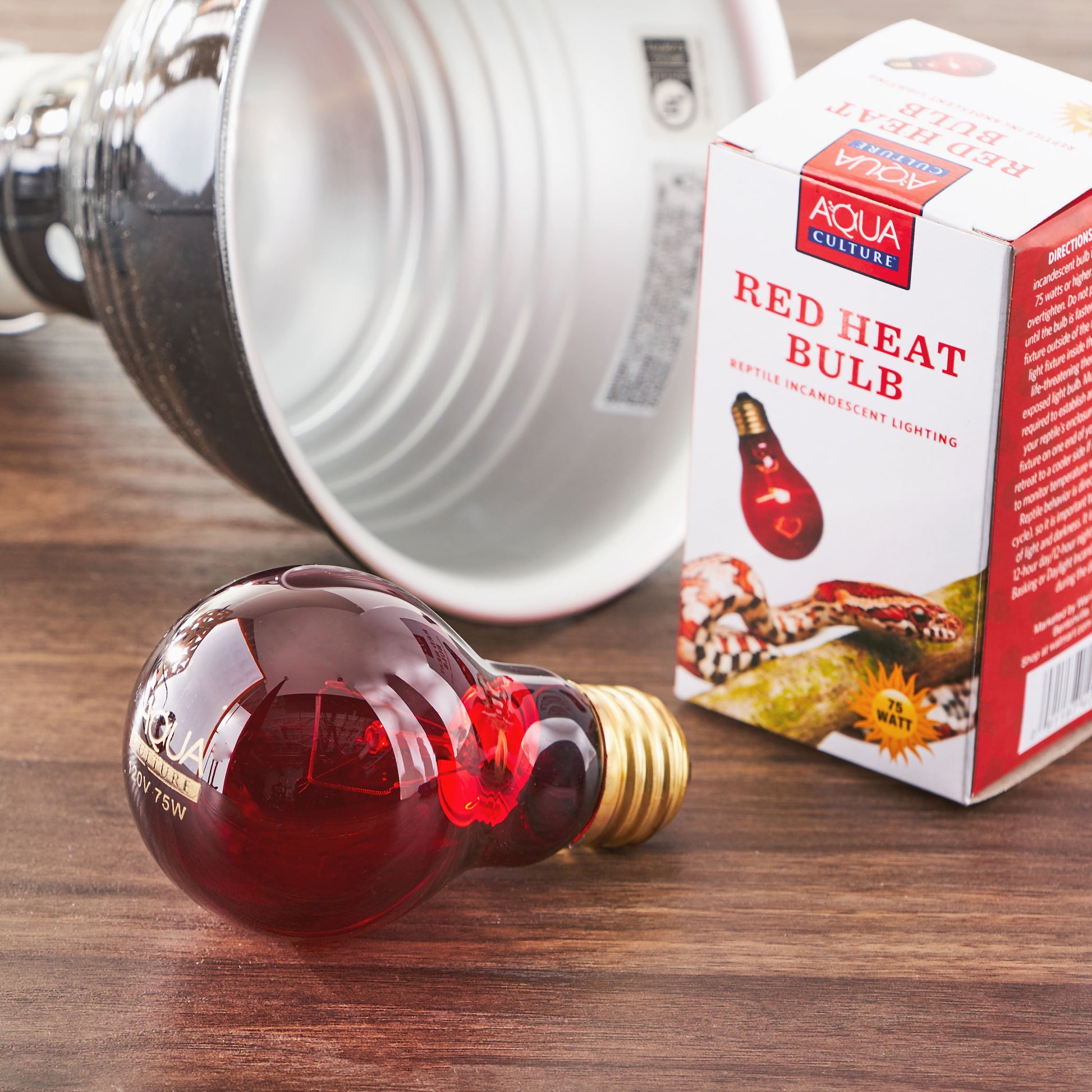 Aquaculture Red Heat Incandescent Bulb, 75 Watts