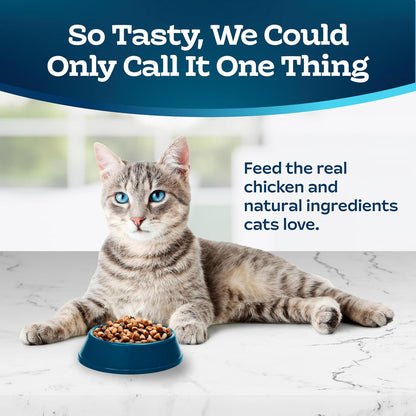 Tastefuls Indoor Natural Adult Dry Cat Food, Chicken 15Lb Bag