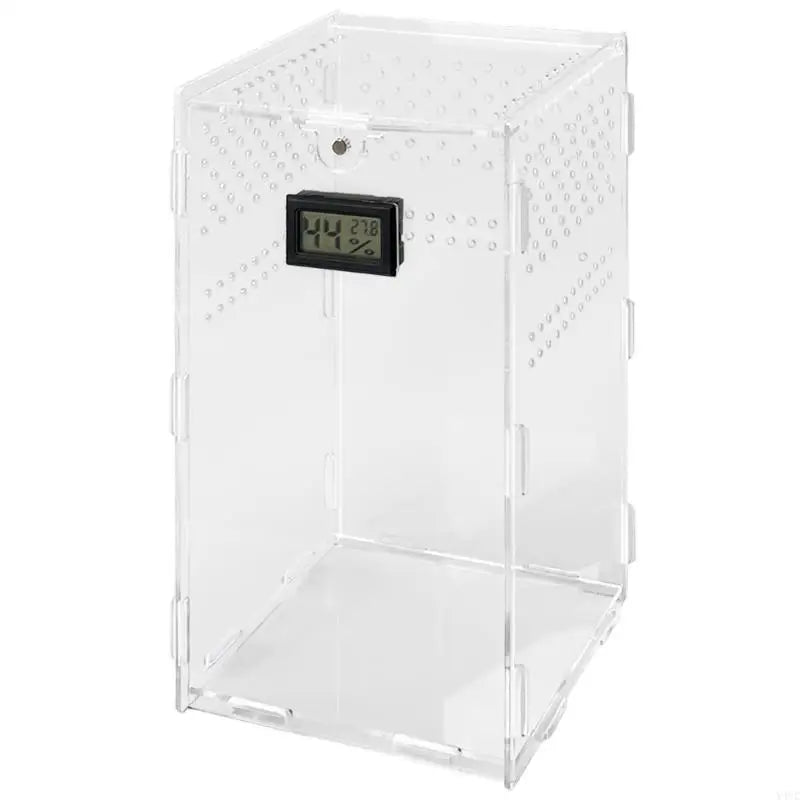 Reptiles Feeding Box Breeding Cases Acrylic Terrarium for Reptiles Small Snake