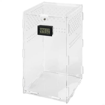 Reptiles Feeding Box Breeding Cases Acrylic Terrarium for Reptiles Small Snake