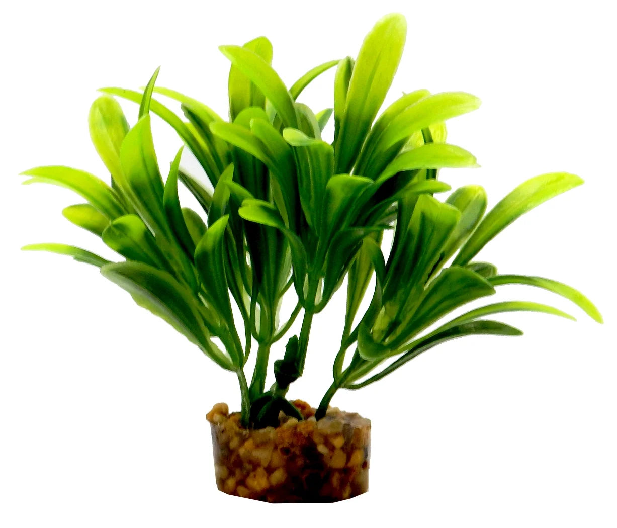 (6 Pack)  Value Aquarium Plant Decoration - Green