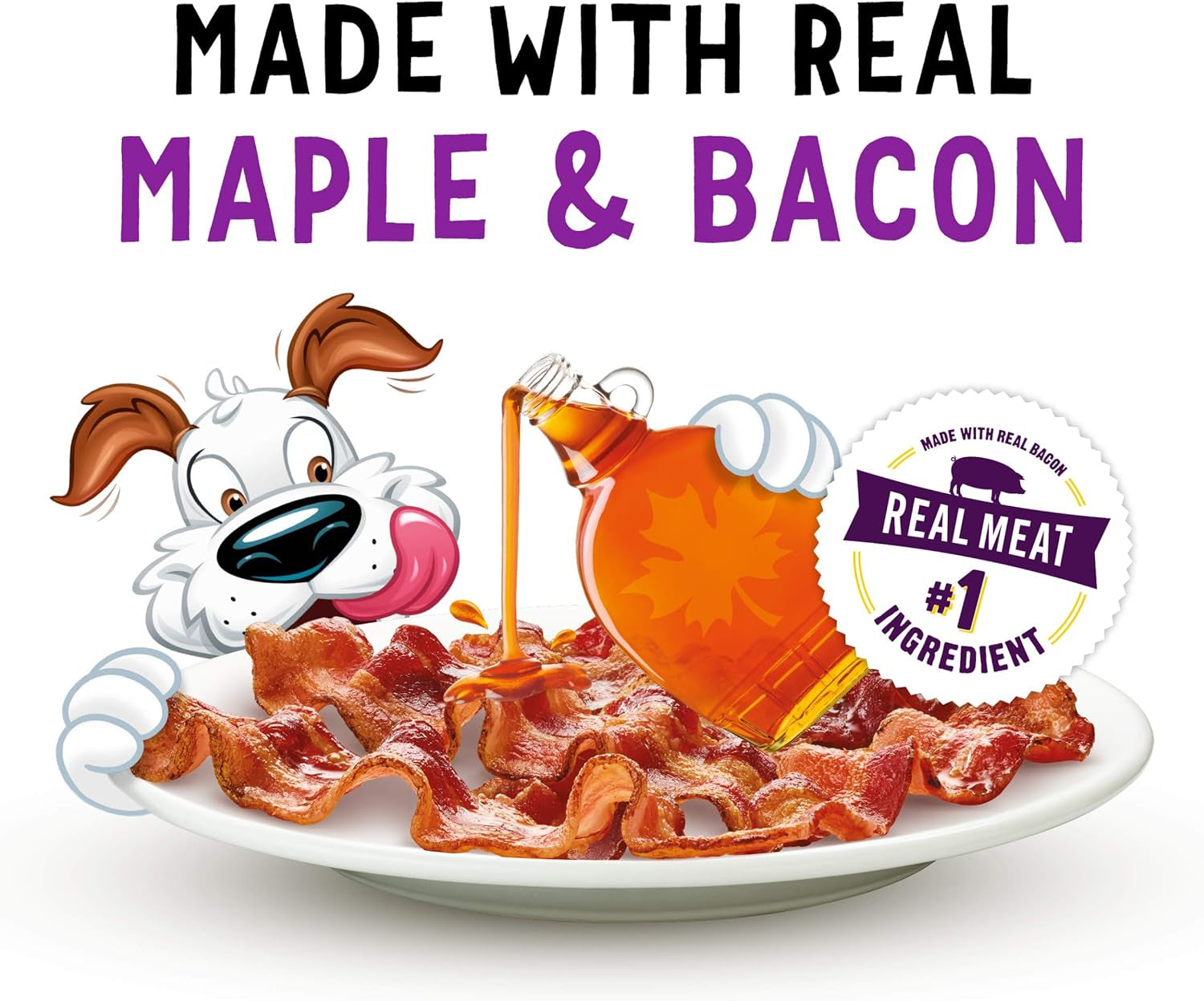 Soft Dog Treats, Maple & Bacon Flavor - 36 Oz. Pouch