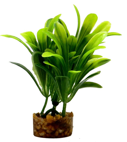 (6 Pack)  Value Aquarium Plant Decoration - Green