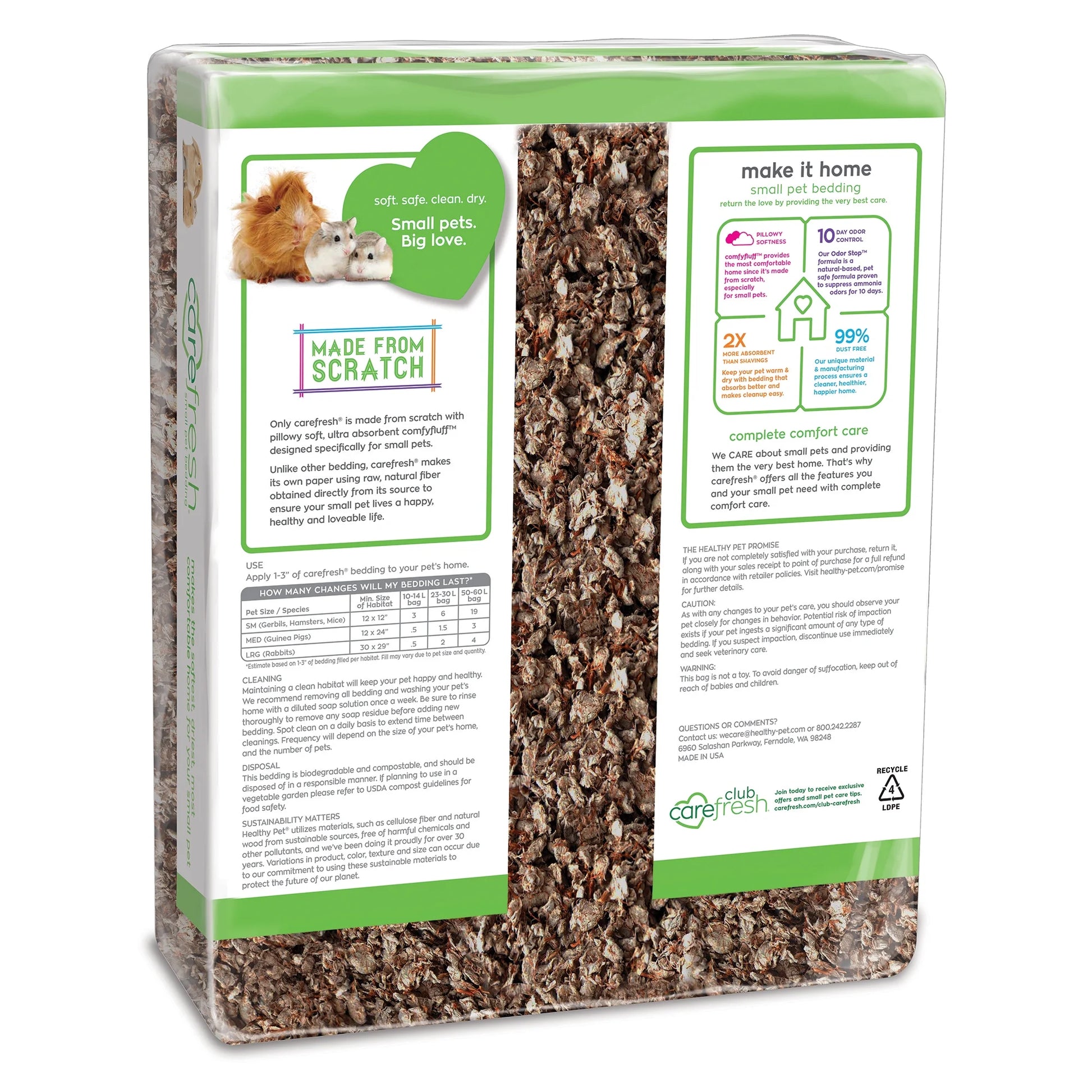 Pet Bedding for Small Animals